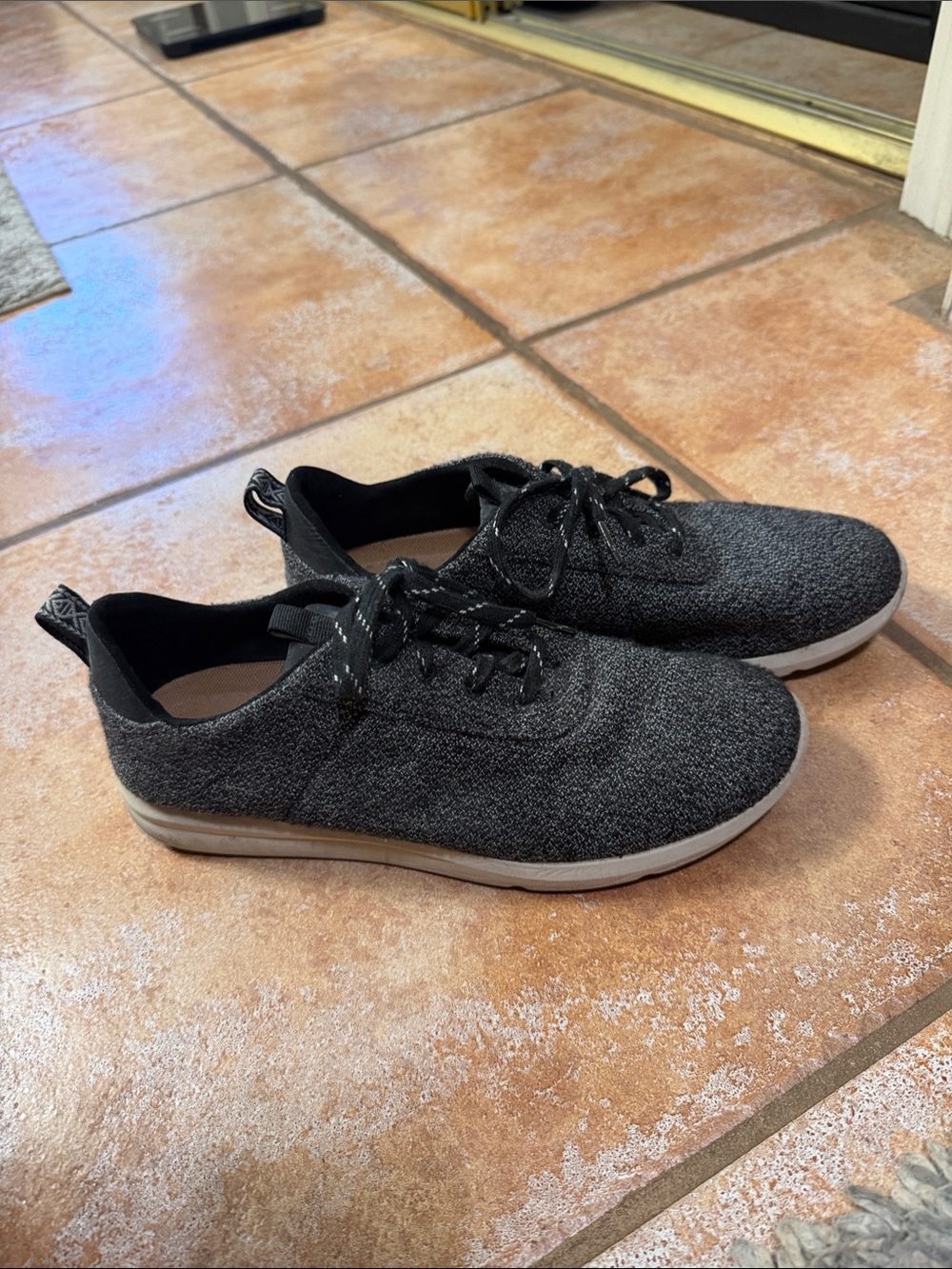 Toms Women's Knit Lace-Up Sneakers - Black